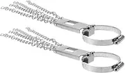 ETHZZLE 2pcs Car Grounding Strap Durable Static Auto Safe Ground Wire for Static Electricity Removal and Vehicles