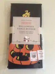 Snoopy Pottery Barn Peanuts Disney holiday Table runner Party star kid halloween