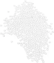 PLAFOPE 2000Pcs Clear Glass Spheres Solid Transparent Ball for Decorative Centerpieces Craft Projects and Laboratory Use Smooth Finish for Vases and Globe Fillers
