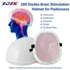 ZJZK 810nm Near Infrared Light LED Therapy Helmet for Stroke Parkinson Alzheimer