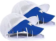 [HELVES] Cap Washing Cage for Washing Baseball Caps, Hat Washer Cage, Hat Washer for Closet Storage and Hat Cleaning Stand, Hat Protector with Mesh Bag for Dishwasher and Laundry