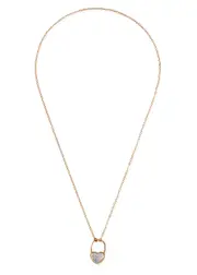 Yvonne Leon Collier Cadenas 18kt Gold Necklace ONE SIZE