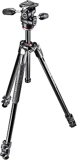 Manfrotto MK290XTA3-3W 290 Xtra 3-Way Head Kit - (International Version) (Black)