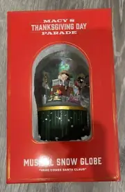 Macy's 2024 Thanksgiving Day Parade Holiday Lane Snow Globe Waterglobe Exclusive