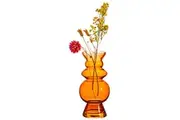 Sass & Belle: Selina Glass Vase - Dark Amber