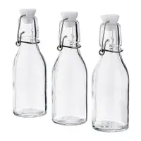 在飛比找IKEA優惠-IKEA 玻璃瓶, 附蓋水瓶, 透明玻璃