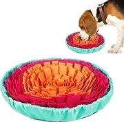 Sniffing Mat for Dogs | Pet Food Puzzle Feeder Licking Mat for Dogs,Pet Training Treat Dispenser Puppy Enrichment Toys, Encourages Natural Foraging Skills