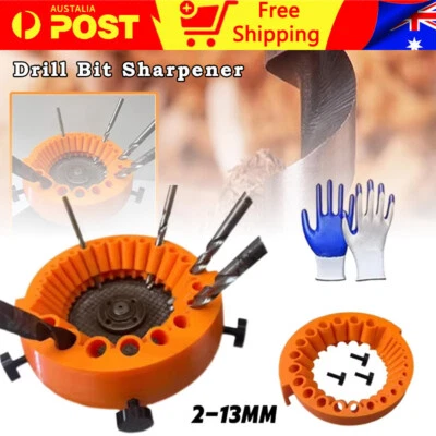 1/2PCS Drill Bit Sharpener Bits Grinding Attachment Angle Grinder Multipurpose