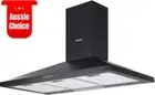 90Cm Wall Mount Range Hood Stainless Steel Kitchen Canopy Chimney 3 Speed Vent