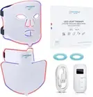 LED Face and Neck Mask with Near-Infrared - Blue, Red Light Therapy for Face - 2