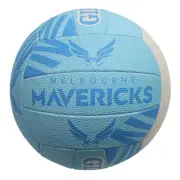 Gilbert Super Netball Mavericks Supporter Ball - Size 5