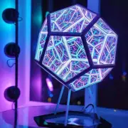 Infinity Color Light Fantasy Geometry Space Art LED Lamp Decor Night Light New