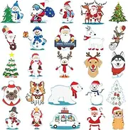 Ooopsiun Christmas Tattoos for kids - 80 Tattoos | Christmas Party Favors and Decorations for Children Kids, Santa Claus, Snowman, Reindeer