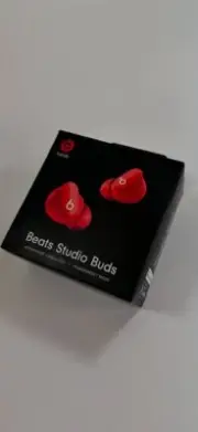 Beats Studio Buds - True Wireless Noise Cancelling Earbuds - Red - Brand New!