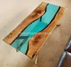 Acacia Epoxy Table, Epoxy Resin Table, Wooden Table, Epoxy Bespoke Table Decor