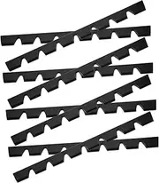 TIDTALEO Front Anti-Collision Decorative Strip Rear Universal Protector Guard for Cars DIY Car Protector Guard Skid Plate for Black Rubber