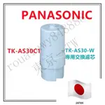 JAPAN日本直送PANASONIC 國際牌 淨水濾芯TK-AS30C1 淨水器TK-AS30-W用替換濾芯 日本製