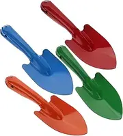 HANABASS Kid Shovel, 4pcs Mini Shovel Iron Camping Shovel Portable Garden Shovel Planting Tool for Gardening Metal Hand Shovel Digging Tools for Garden Farm Home