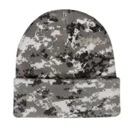 Digital Urban City Grey Camo Camouflage Watch Cap Stocking Winter Hat Ships Free