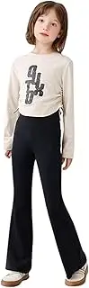 [Generic] Girl's Flare Trousers Fashion Leisure Style Trendy Comfortable Pants Slimming Legs Comfy Fashion Toddler Trousers