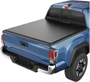 ATATQH Soft Roll-Up Tonneau Cover Truck Bed Covers Compatible for Tacoma 2016-2024 5FT Bed ; Lightning | 5' (60.5") Bed |
