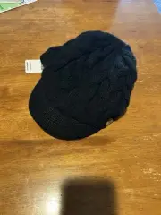 New Adidas Women’s Crystal Brimmer Black Beanie Hat