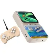 3.0 inch Macaron Double Handheld Video Game Console, 500 Retro Games, Children's Game Console, TV Output, multilingual Game System