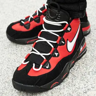 =CodE= NIKE AIR MAX UPTEMPO 95 皮革籃球鞋(紅黑)CK0892-600 PIPPEN 預購