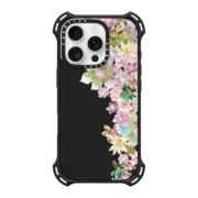 iPhone 16 Pro Bounce Case MagSafe Compatible MY SUCCULENT GARDEN PEACH