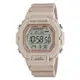 【CASIO】卡西歐 經典方形 100米防水運動錶 照明電子錶 LWS-2200H-4A 奶茶色