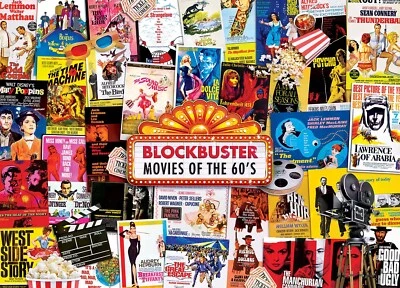 MasterPieces Movie Posters 1000 Piece Jigsaw Puzzle