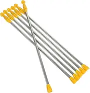 BESPORTBLE 6pcs Garden Sprayer Rods Telescopic Long Wands for Agricultural Use Hose Nozzle Compatible for Home Gardening Horticultural Tasks