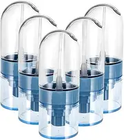 Outanaya Portable Spray Bottle Set 5pcs Refillable Mist Spray Bottles Ultrafine Mist Nozzle Leak Proof Compact Size for Travel Home Skincare