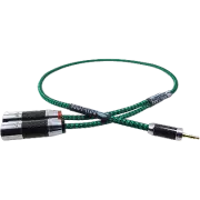 3.5 mm Mini TRS Plug to Dual XLR Male Stereo Breakout Cable