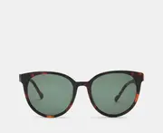 Le Specs Women's Lambada ALT Fit Sunglasses - Tortoise/Green