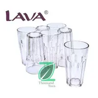 在飛比找蝦皮購物優惠-Lava 6Pcs 21oz 620ml 杯子杯/玻璃杯 T