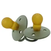 2PK Mininor Willow Green 6m+ Baby/Infant Feeding Latex Pacifier/Dummy Soother