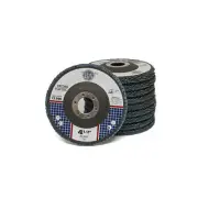 500 Pack 4.5” x 7/8" Professional 40 Grit Zirconia Flap Disc Grinding Wheels T27