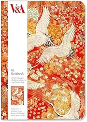 V&A Kimono Cranes A5 Notebook