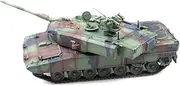 1/72 Scale Alloy German Leopard 2A7PRO NATO Camouflage Main Battle Tank Model Fighter Military Model Diecast Tank Model for Collection