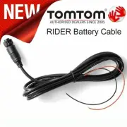 TomTom Rider 12v Battery Power Cable│For GPS Sat Nav 40 42 400 410 420 450 550