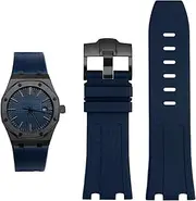 [KAVJU] Rubber silicone strap for AP Abby 15703 Royal Oak Offshore series watch chain accessories 28mm watch Band