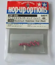 Tamiya Red Aluminum Stabilizer Ends NEW 53645 49349 58320 TRF415 / 416