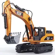 Digger Toys for Boys Construction Truck Toys Excavator，Excavator Toy with Simula