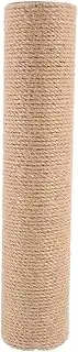 Decorative Cat Scratching Post Sturdy Jute Rope Scratcher for Indoor Cats Space Saving Design Engaging Play Accessory Safe and Durable Scratch Pole
