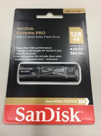 在飛比找露天拍賣優惠-SanDisk 128GB Extreme PRO【SDCZ