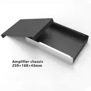 Aluminum Amplifier Chassis DAC Cabinet Enclosure Case Box DIY 259×168×43mmsE