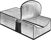 Insulation Shield – Attic Stair Cover, Thermal Barrier Pad | Zippered Fireproof Hatch Blanket, Doorway Energy Cover, Draft Guard for Seasonal Home Temperature Control