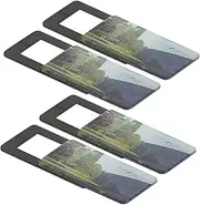 OSALADI 4-Pack Laptop Cover Slide for Computers Easy Slide Webcam Compatible Laptops