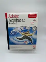 VTG Big Box Adobe Acrobat 6.0 Standard BRAND NEW SEALED PC Software 2003 Windows